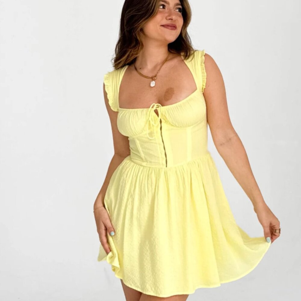 Grey Bandit Lemon Drop Dress